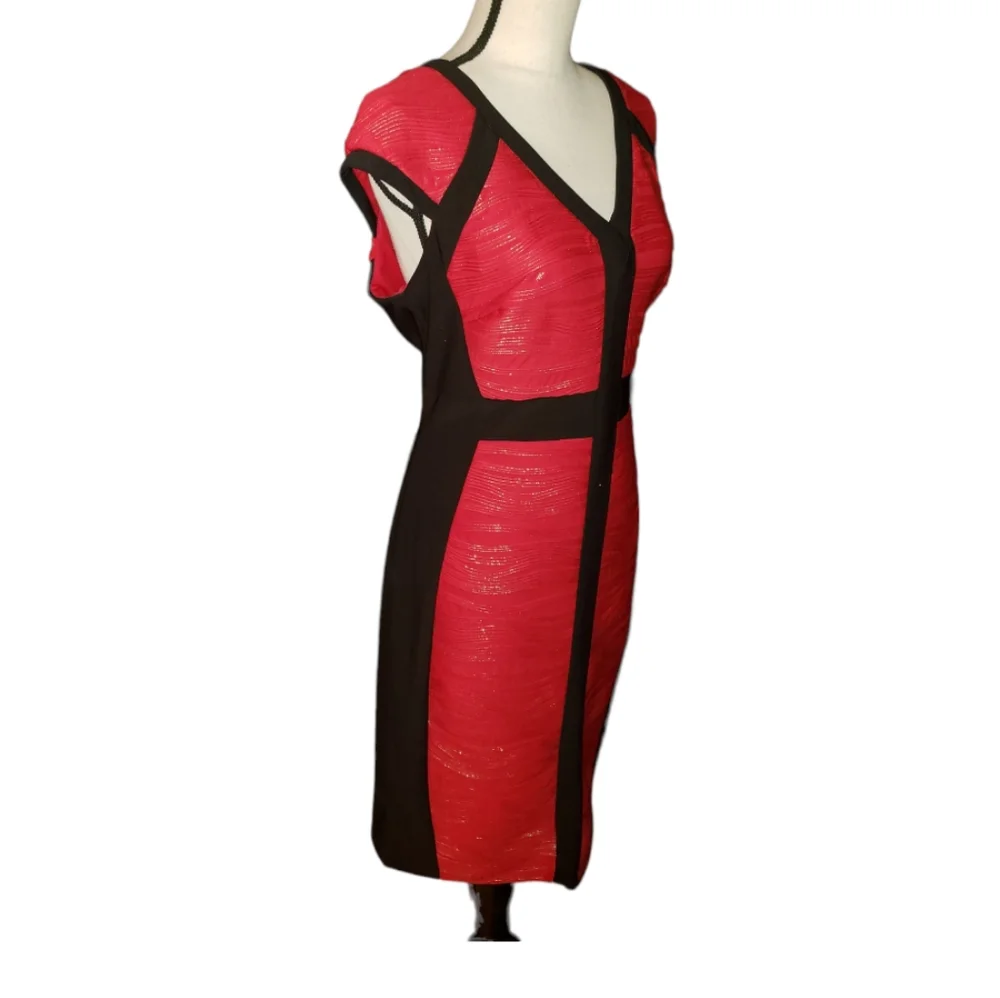 Red and Black Dress by Jax - Picture 5 of 10